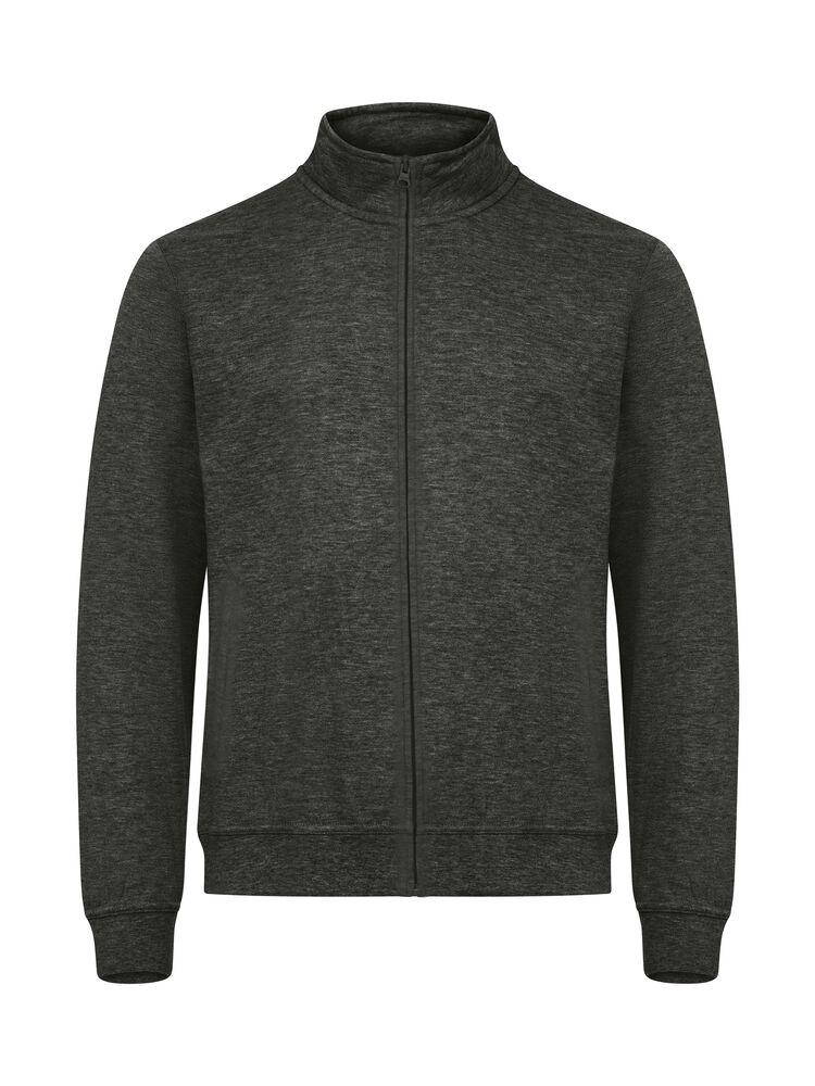 Clique - Basic Cardigan - Antraciet Melange