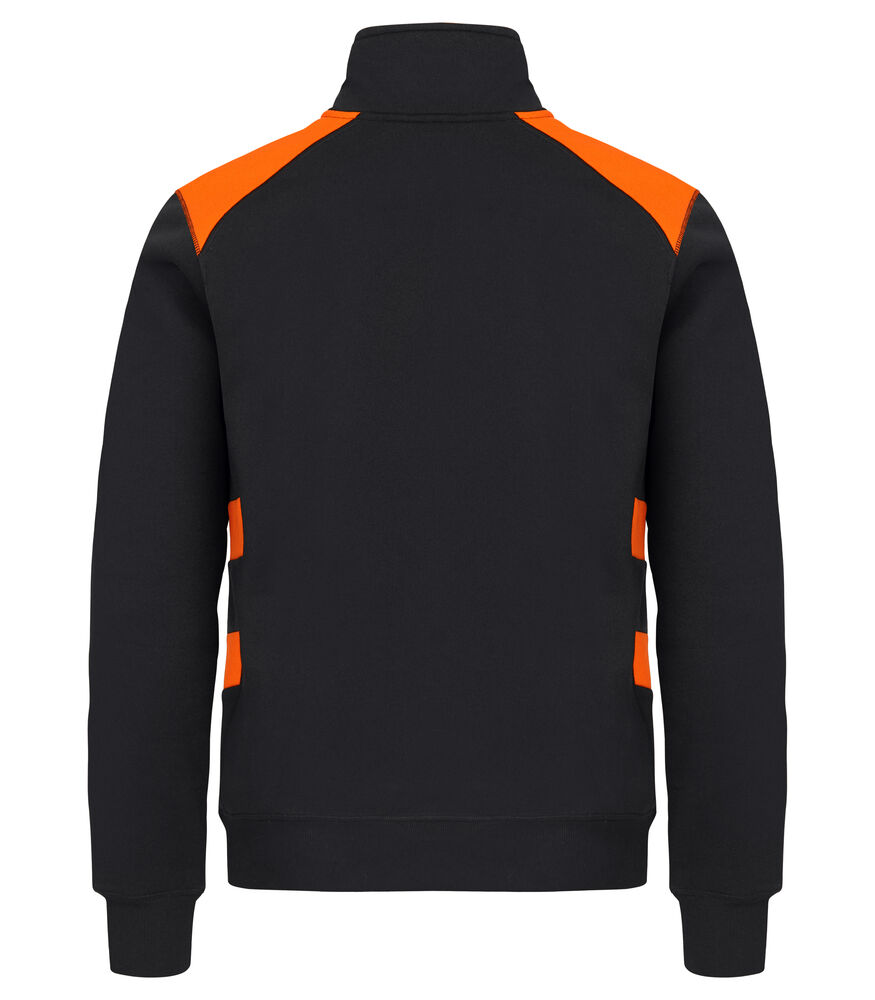 Clique - Ambition Half Zip Signaaloranje M