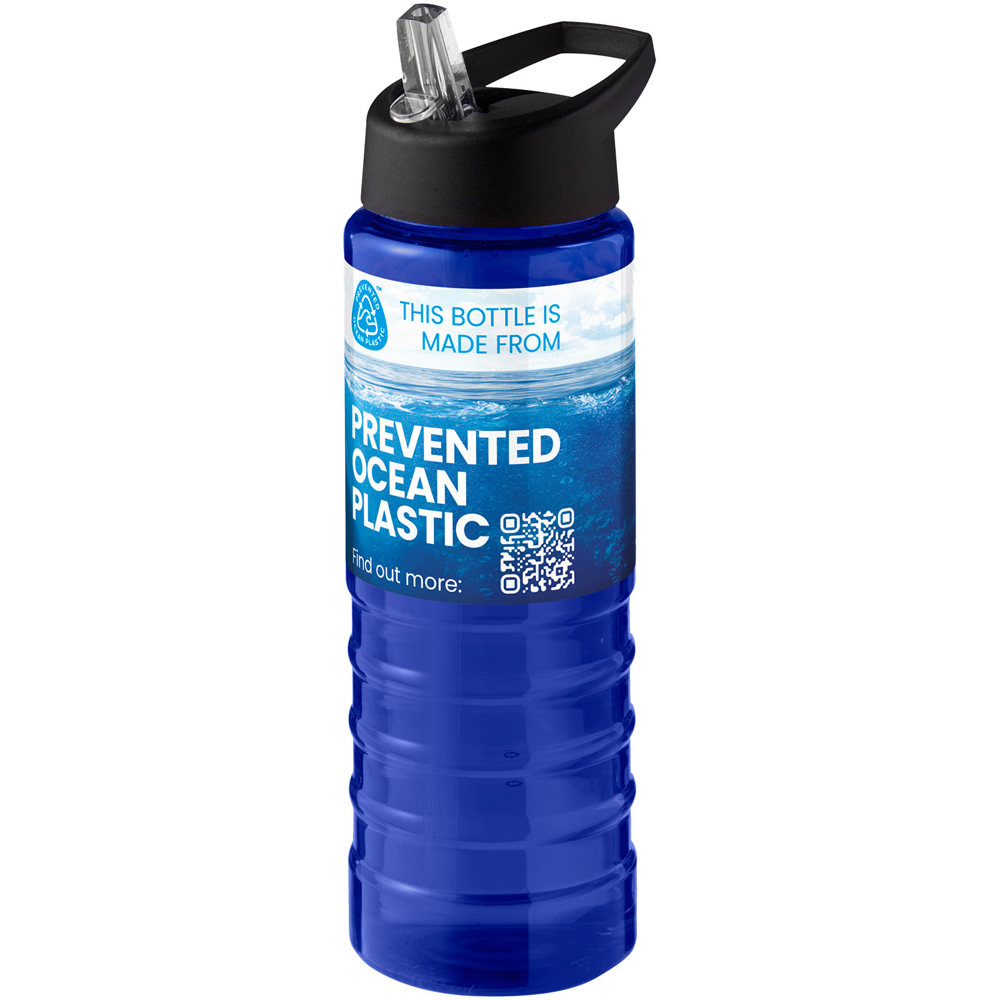 H2O Active® Eco Treble 750 ml drinkfles met tuitdeksel 