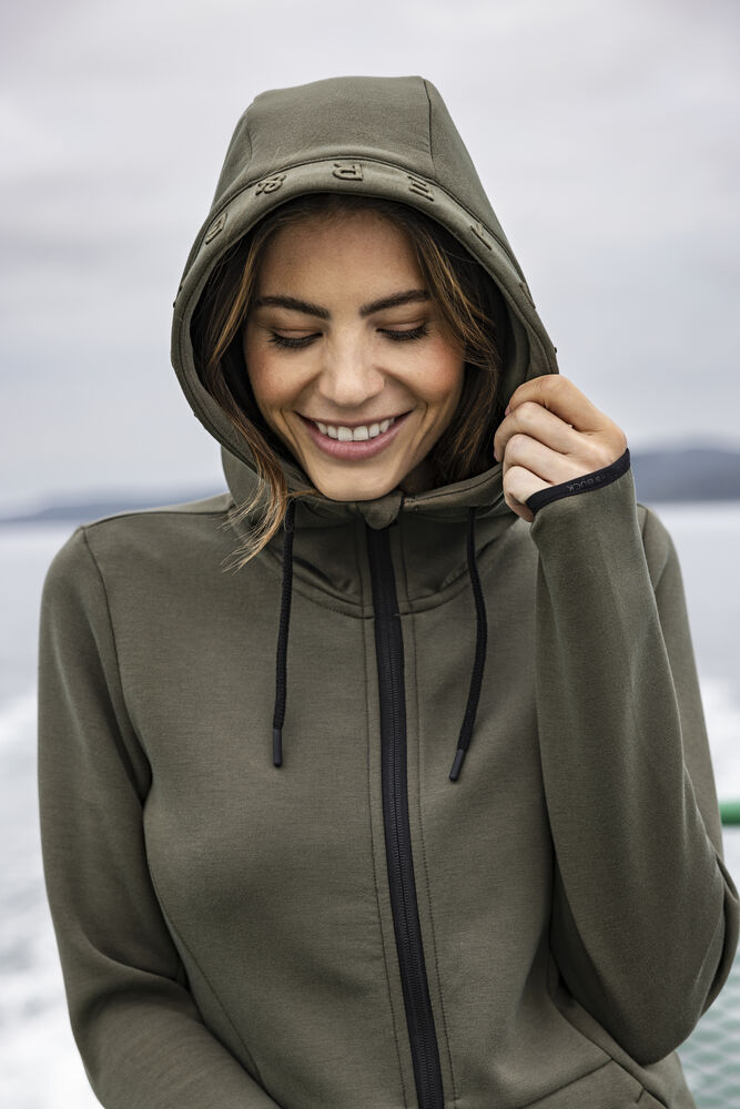 Cutter & Buck - Pemberton Hood FZ Dames Pistol XS
