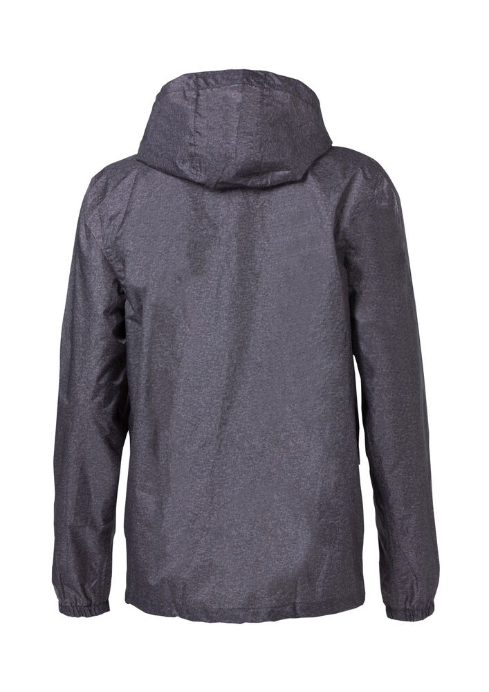 Clique - Basic Rain Jacket Antraciet Melange L