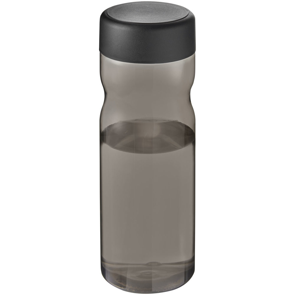 H2O Active® Base Tritan™ 650 ml sportfles met schroefdeksel  - Houtskool, Zwart