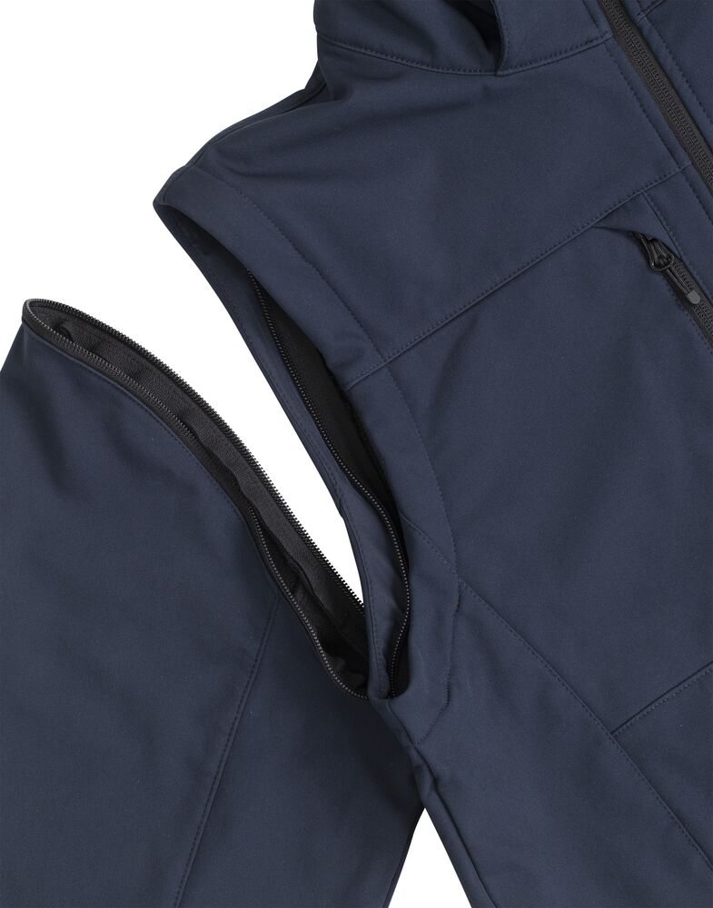 Clique - Classic Softshell 2 in 1 Dark Navy XS
