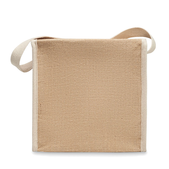 LONA - Jute en canvas koeltas 3L
