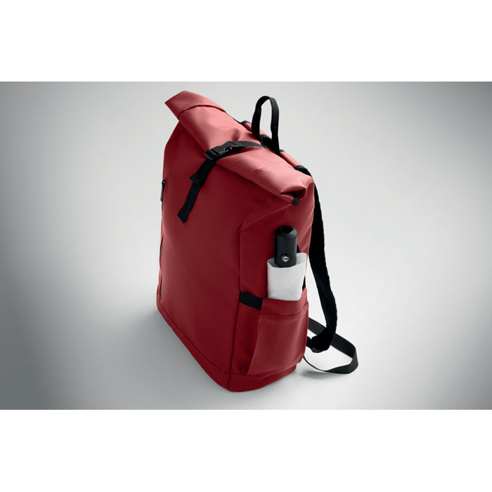 BANGKOK ROLL - Rolltop laptop rugzak 600D