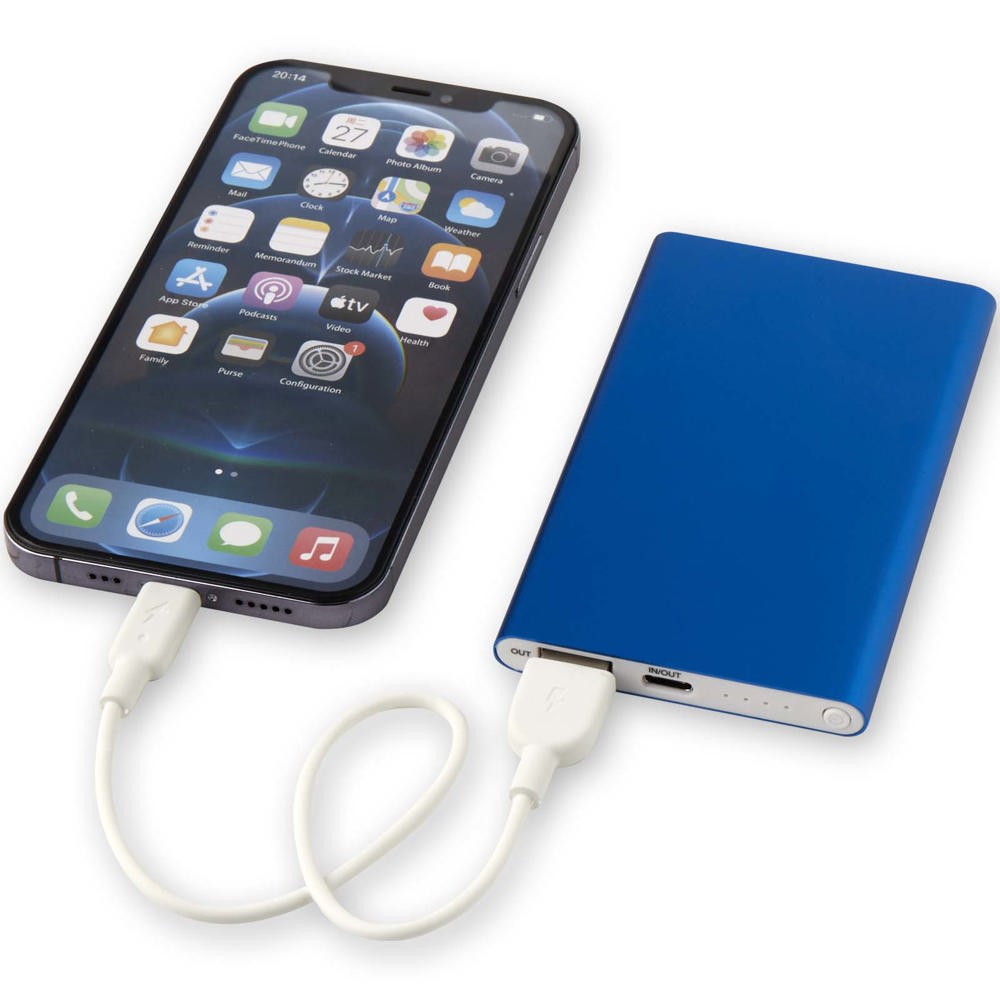 Pep aluminium powerbank 4000 mAh
