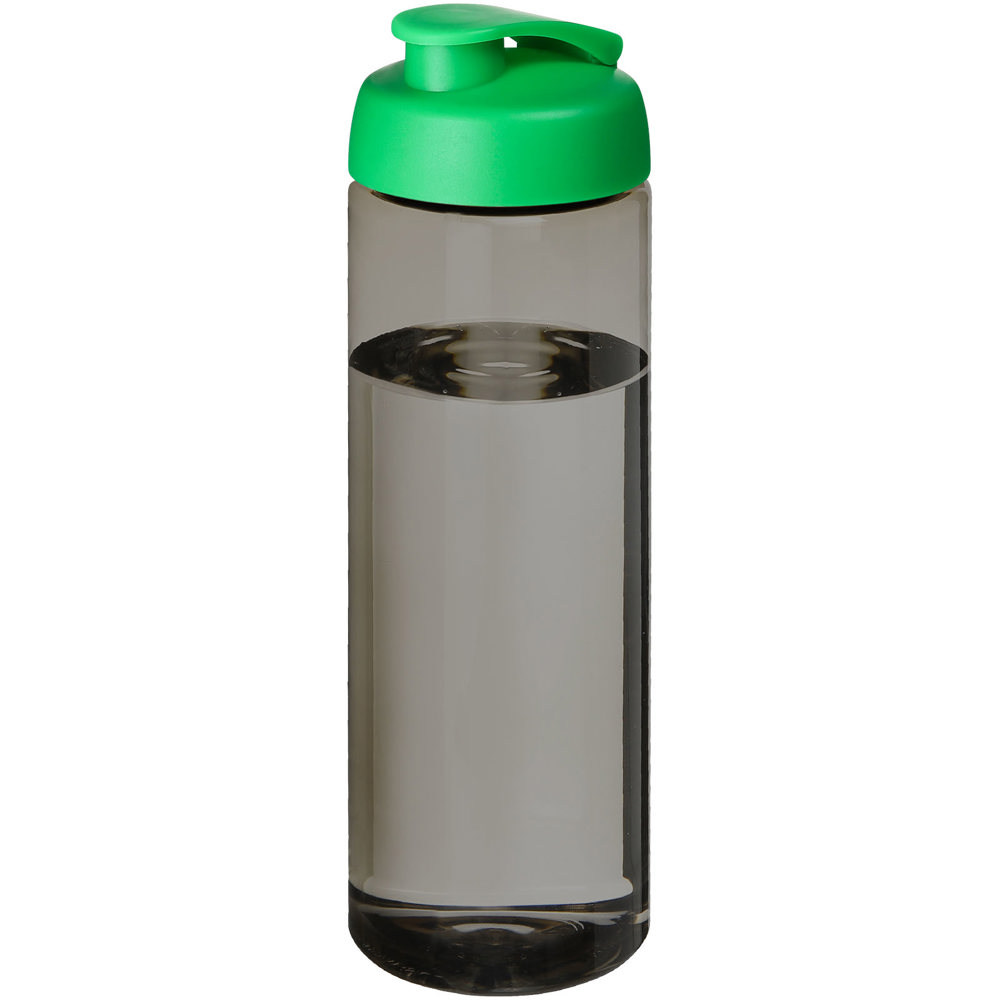 H2O Active® Eco Vibe 850 ml drinkfles met klapdeksel - Houtskool, Groen