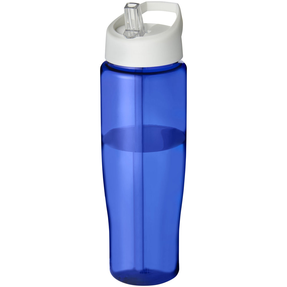 H2O Active® Tempo 700 ml sportfles met fliptuitdeksel - Blauw, Wit