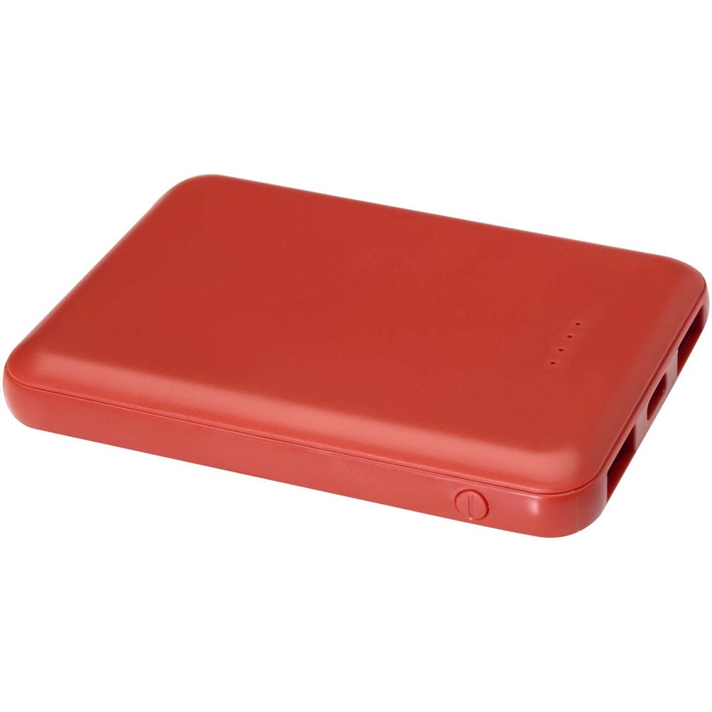 Asama type-C powerbank van 5000 mAh van gerecycled plastic - Baksteen