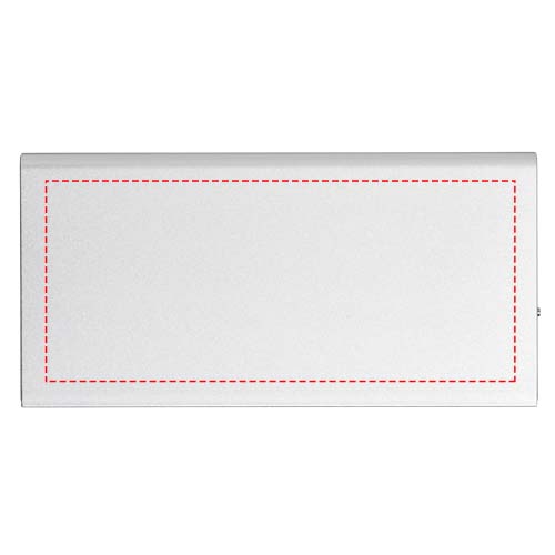 Plate 8000 mAh aluminium powerbank