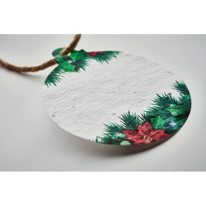 BAUSEED - Zaadpapier kerstbal