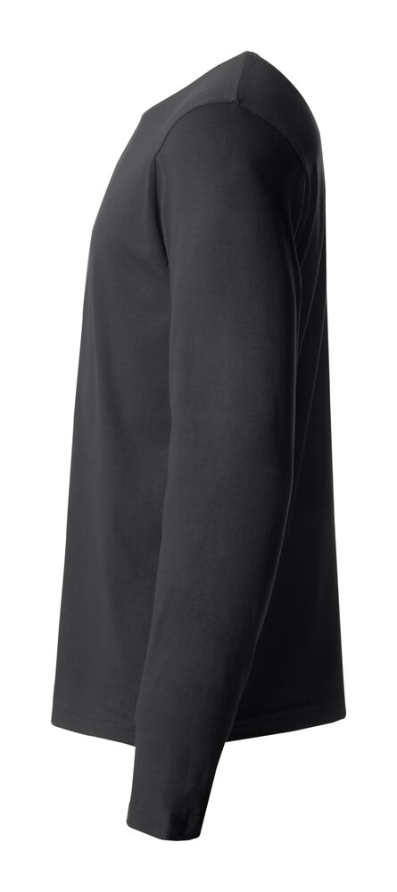 Clique - Basic-T L/S Zwart L