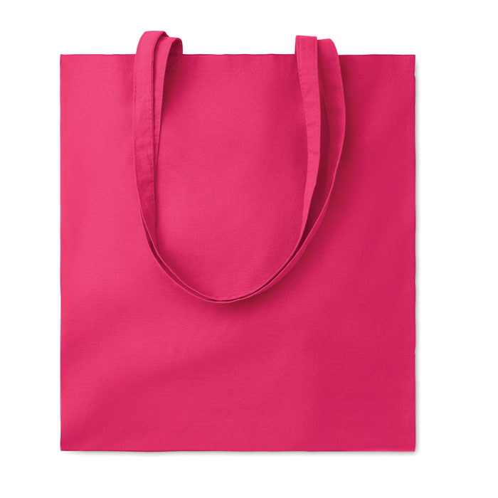 COTTONEL COLOUR + - Katoenen boodschappentas - Fuchsia