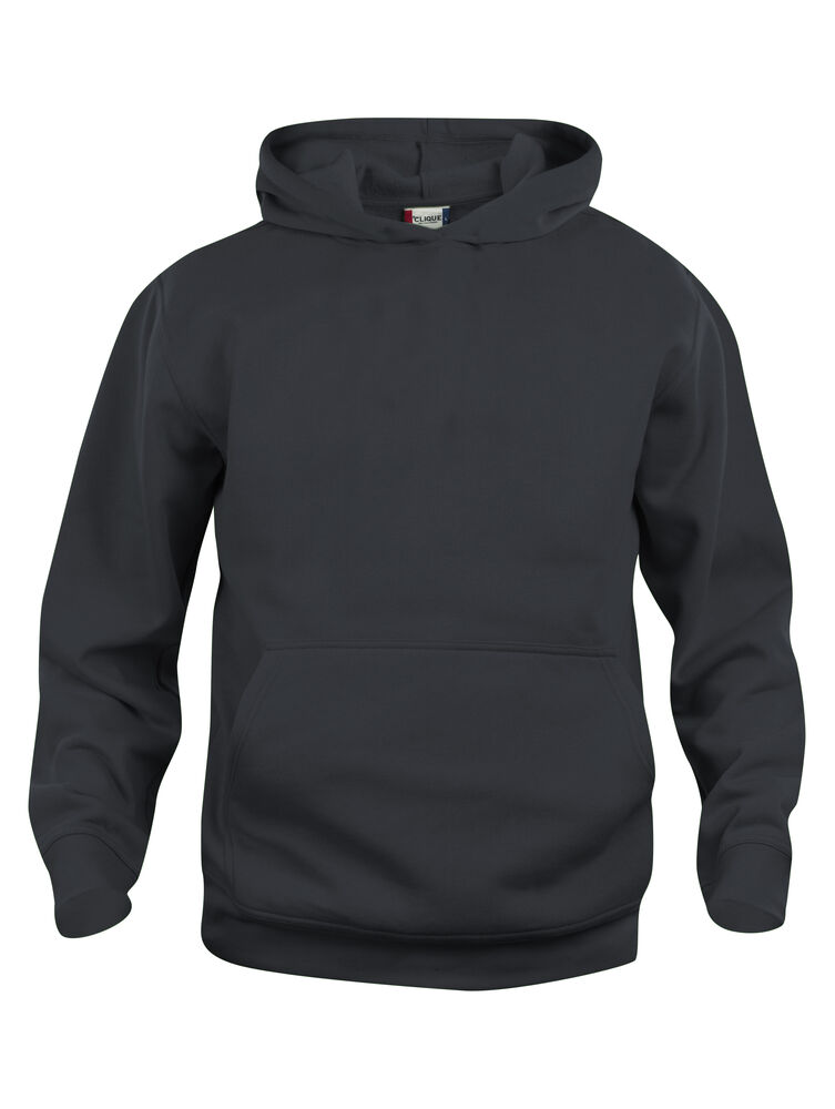 Clique - Basic Hoody Junior - Zwart