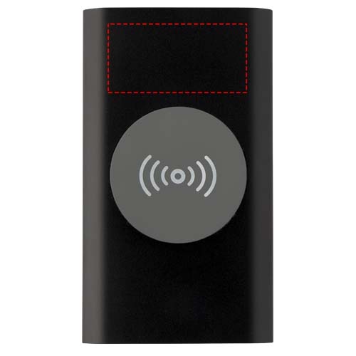 Juice type-C draadloze powerbank van 4000 mAh van gerecycled aluminium 