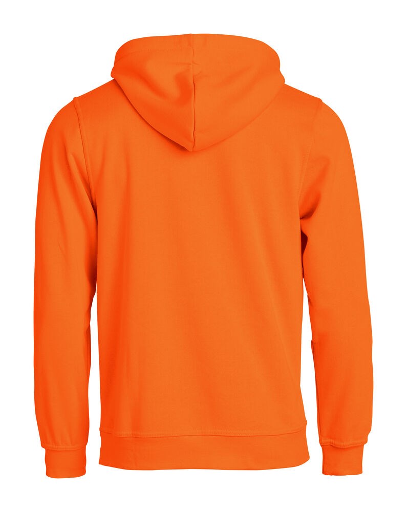 Clique - Basic Hoody Signaal-oranje XL