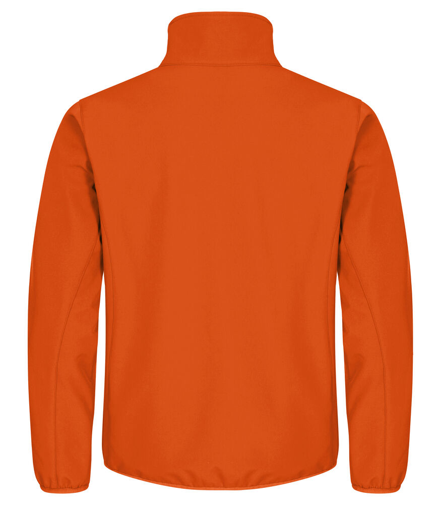 Clique - Classic Softshell Jacket Diep Oranje XXL
