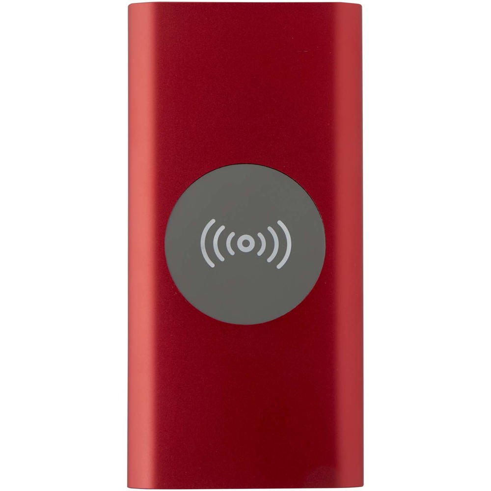 Juice type-C draadloze powerbank van 8000 mAh van gerecycled aluminium