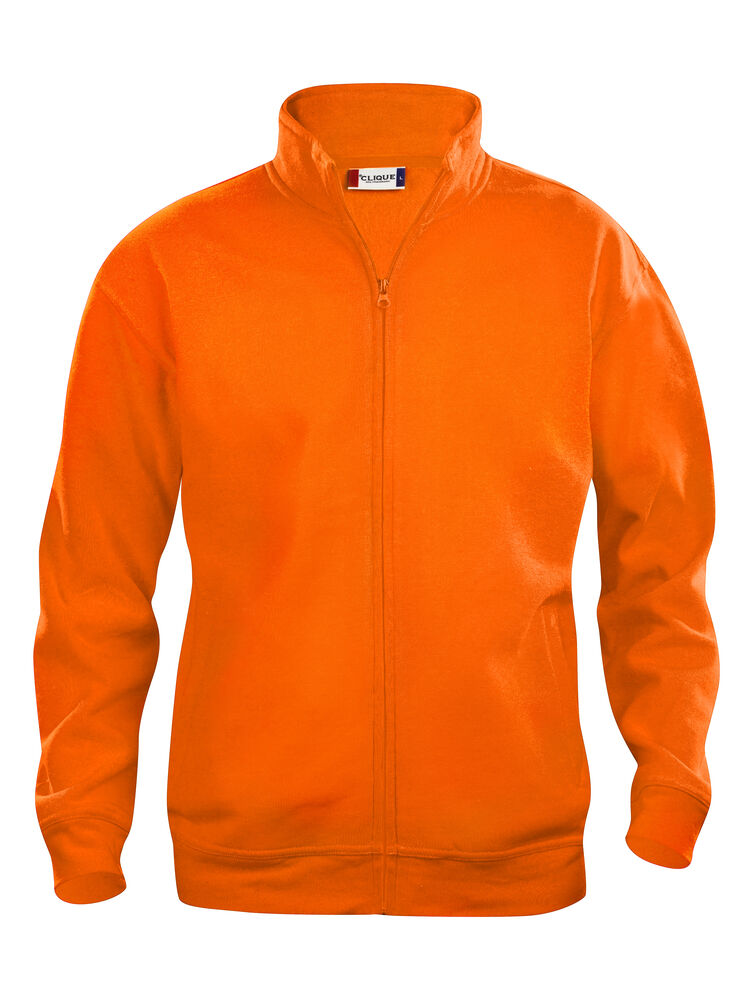 Clique - Basic Cardigan Junior - Signaal-oranje