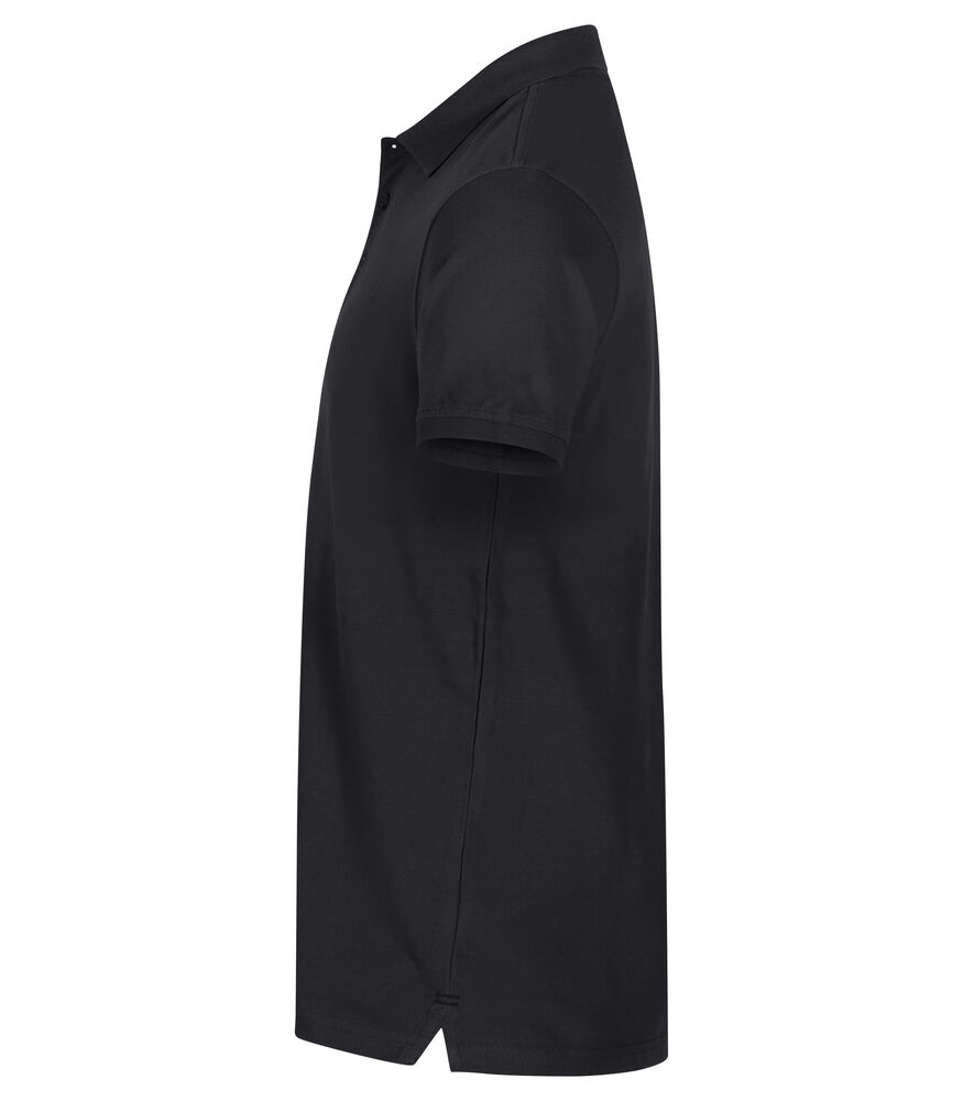 Clique - Heavy Premium Polo Zwart XL