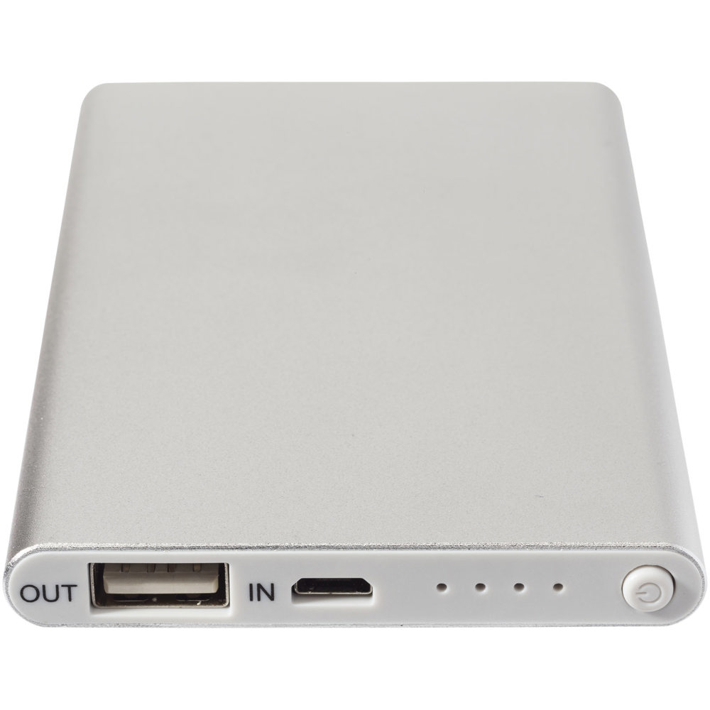 Pep aluminium powerbank 4000 mAh
