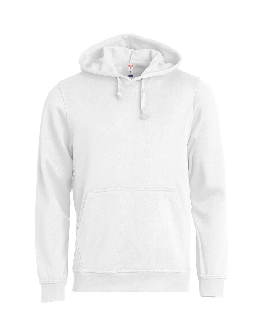 Clique - Basic Hoody - Wit