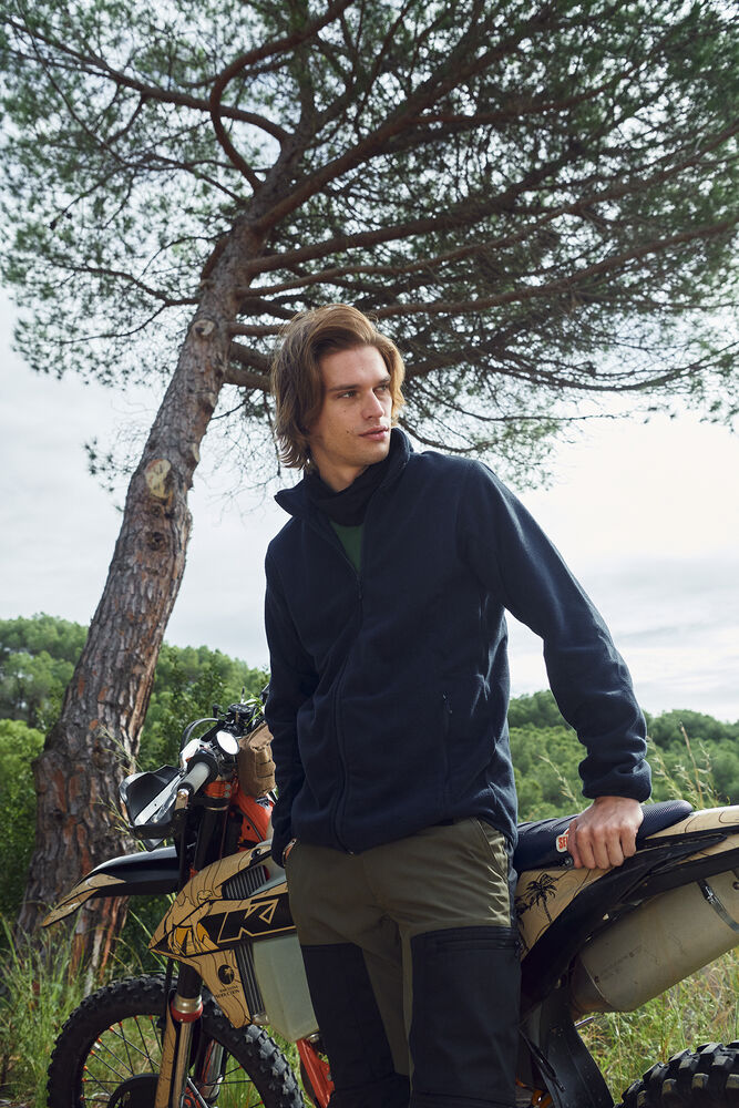 Clique - Basic Polar Fleece Jacket Rood 4XL