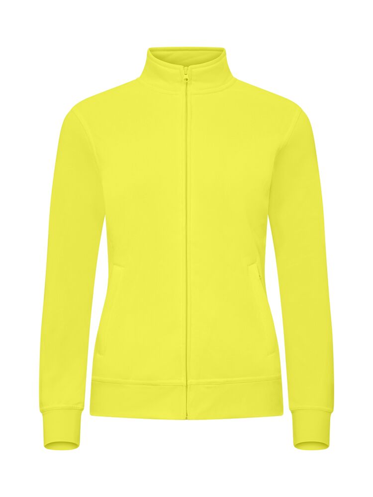Clique - Basic Cardigan Women - Signaal-geel