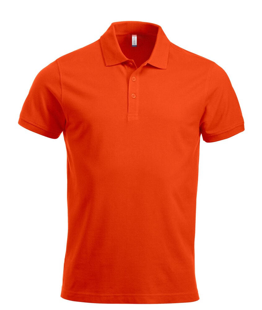 Clique - Classic Lincoln S/S - Diep-oranje
