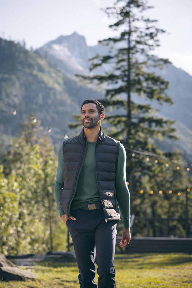 Cutter & Buck - Oak Harbor Vest Heren Zilver S