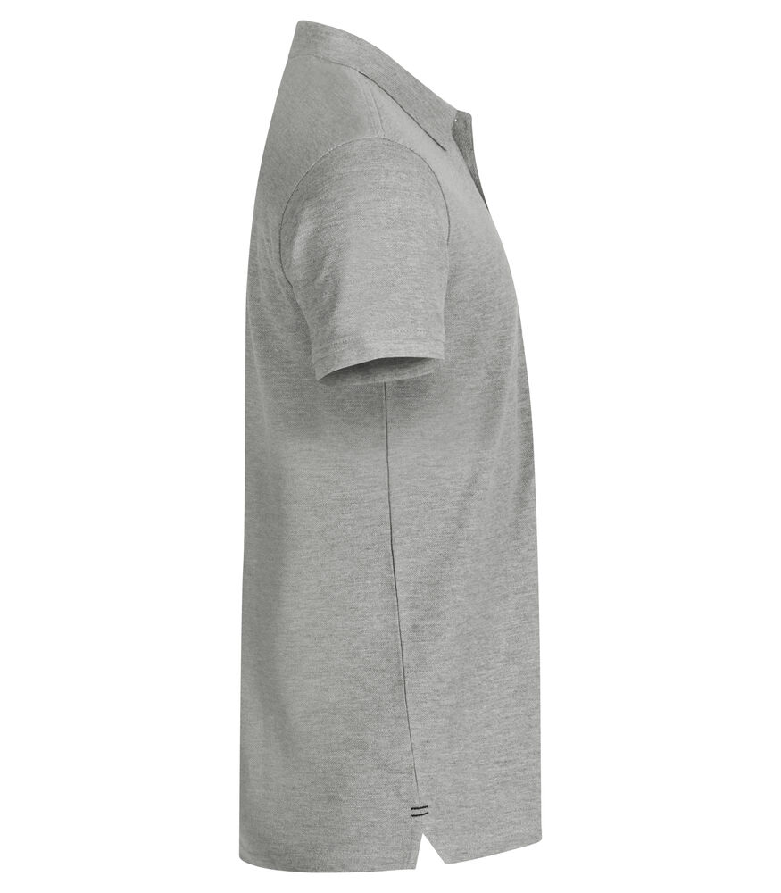 Clique - Heavy Premium Polo Grijs-melange 3XL