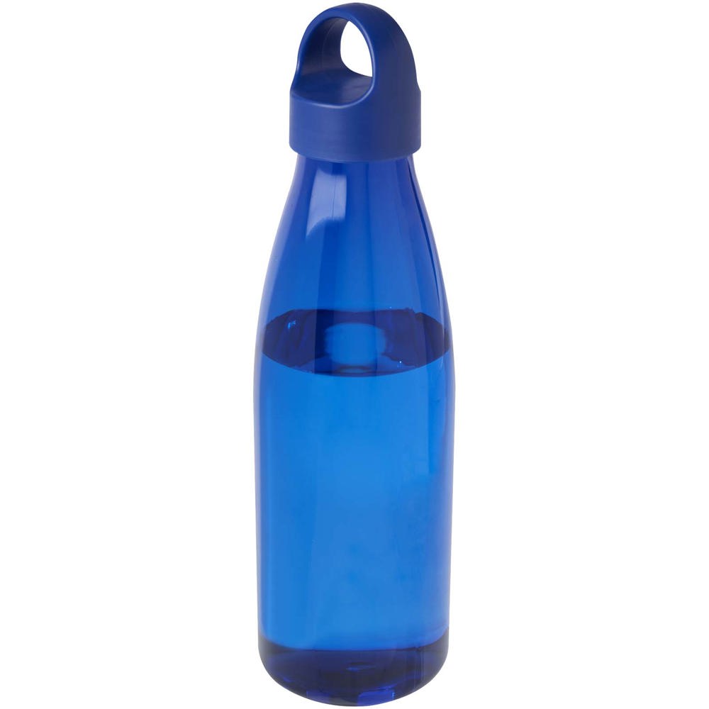Bergen 800 ml waterfles van gerecycled plastic - Koningsblauw