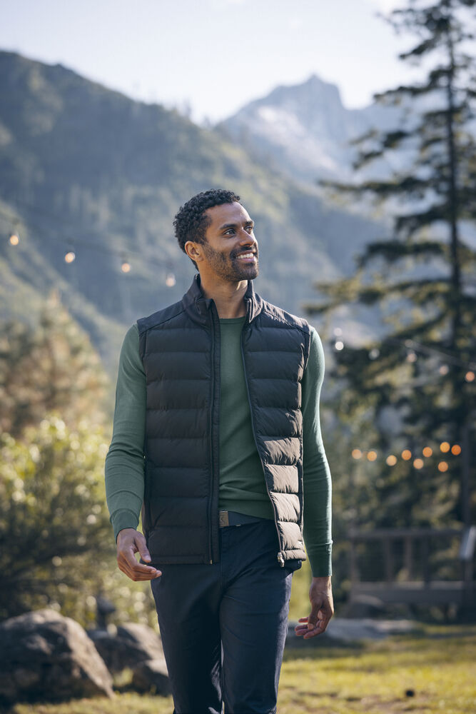 Cutter & Buck - Oak Harbor Vest Heren Zilver S