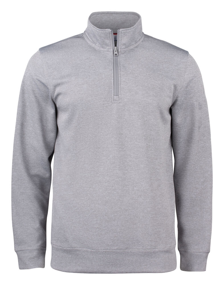 Clique - Basic Active Half Zip Junior - Grijsmelange