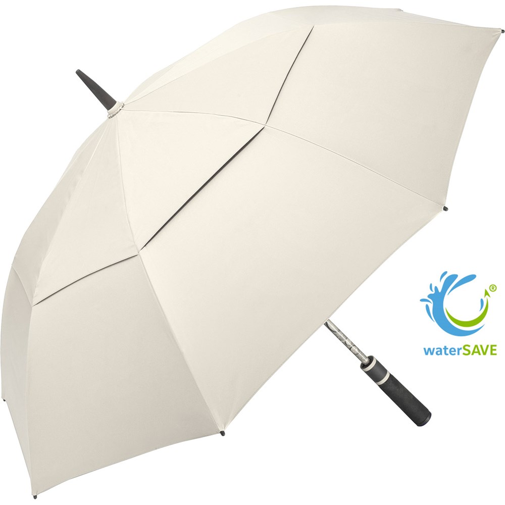 AC golfparaplu FARE® Doubleface XL Vent - naturewhite wS/black