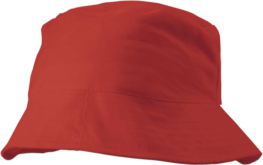 Katoenen zonnehoed Felipe - Rood