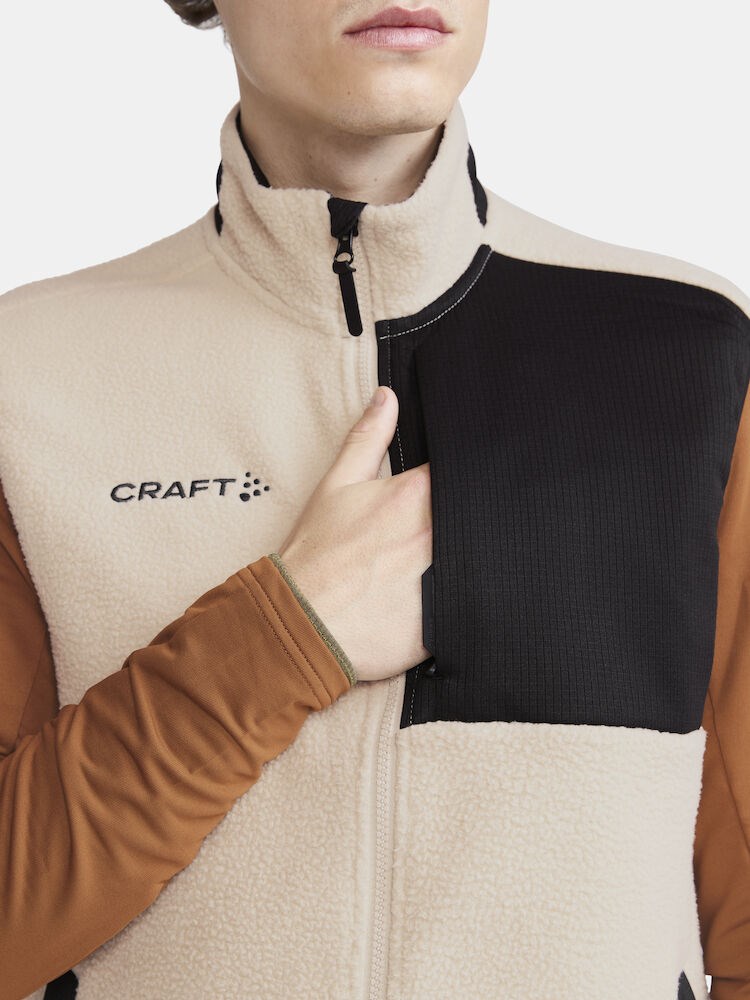Craft - ADV Explore Pile Fleece Vest M Ecru-Black L