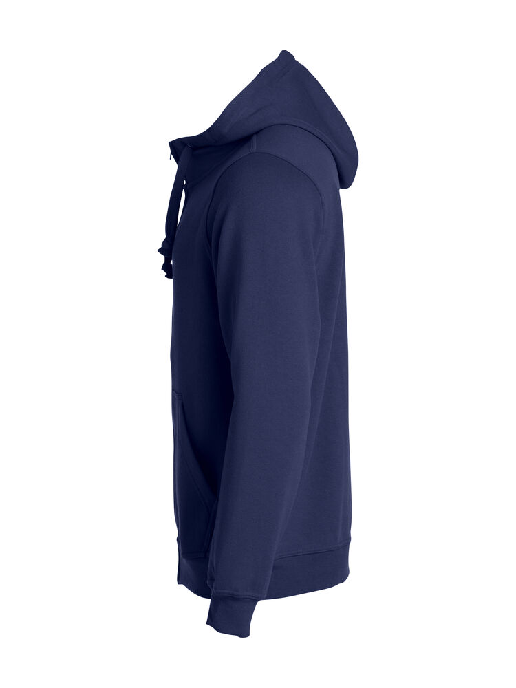 Clique - Basic Hoody Full Zip Dark Navy 4XL