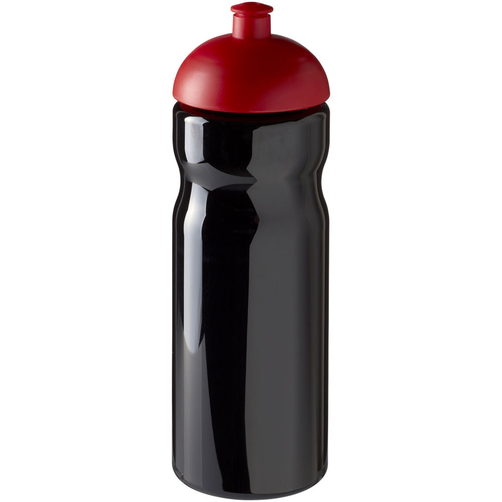 H2O Active® Base 650 ml bidon met koepeldeksel - Zwart, Rood