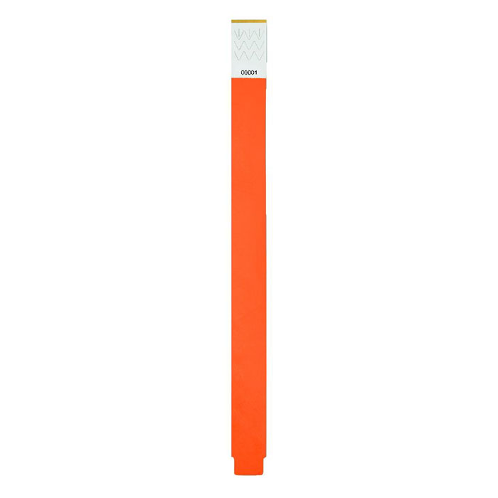  TYVEK - 1 Vel met 10 event armbandjes