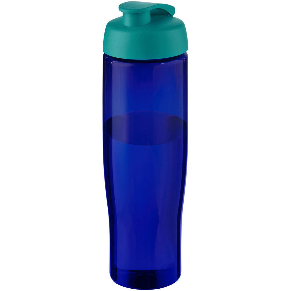 H2O Active® Eco Tempo drinkfles van 700 ml met klapdeksel - Aqua, Blauw
