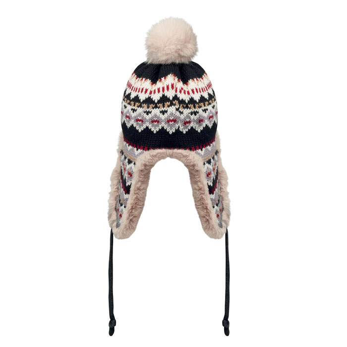 YULONG - Gebreide muts met oorflap