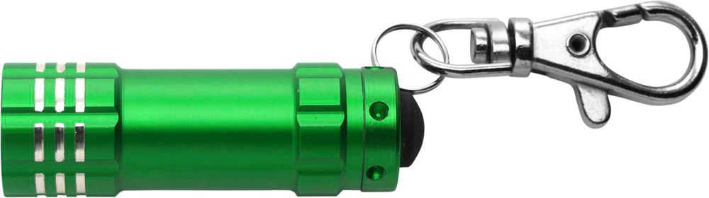 Aluminium 2-in-1 sleutelhanger Anna - Lichtgroen