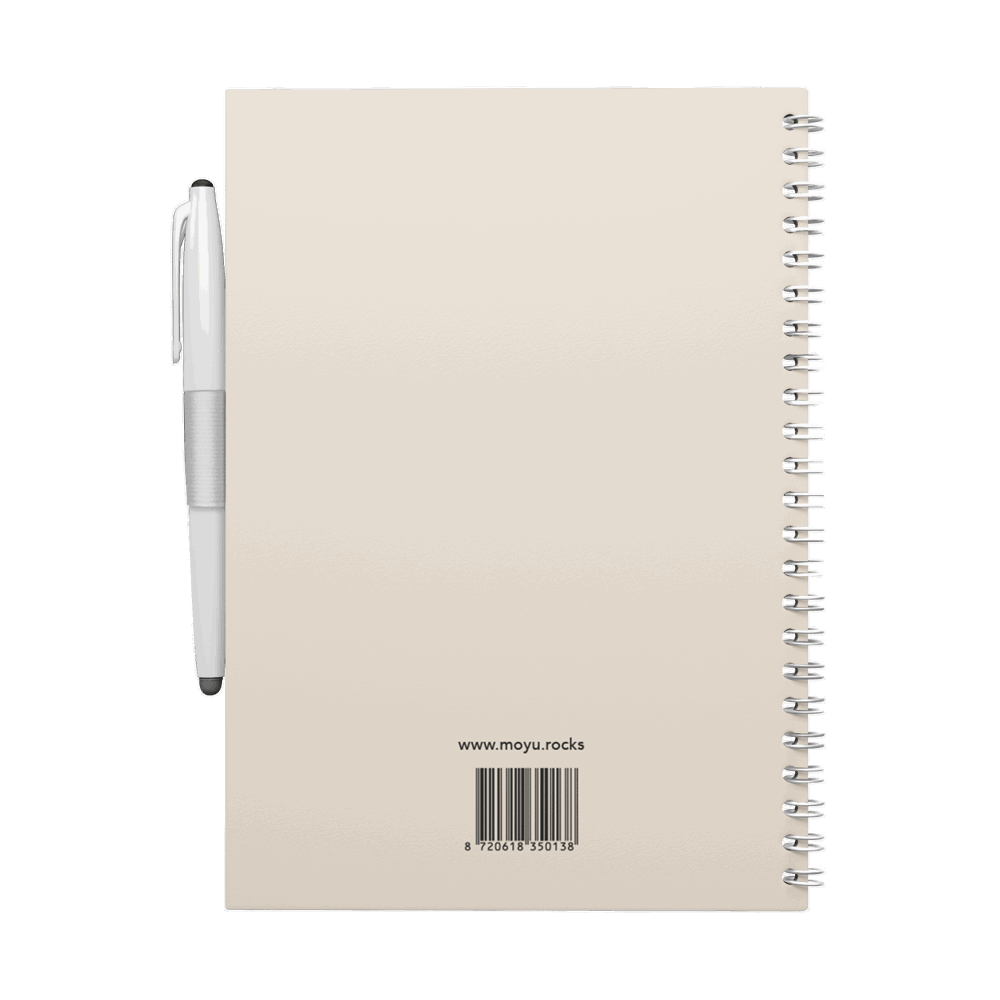 A5 notitieboek herschrijfbaar Premium hardcover