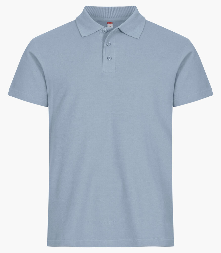 Clique - Basic Polo - Zachtblauw