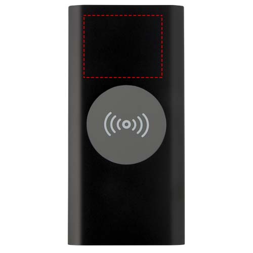 Juice type-C draadloze powerbank van 8000 mAh van gerecycled aluminium