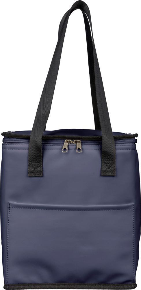 Gerecyclede PU koeltas Adira - Blauw
