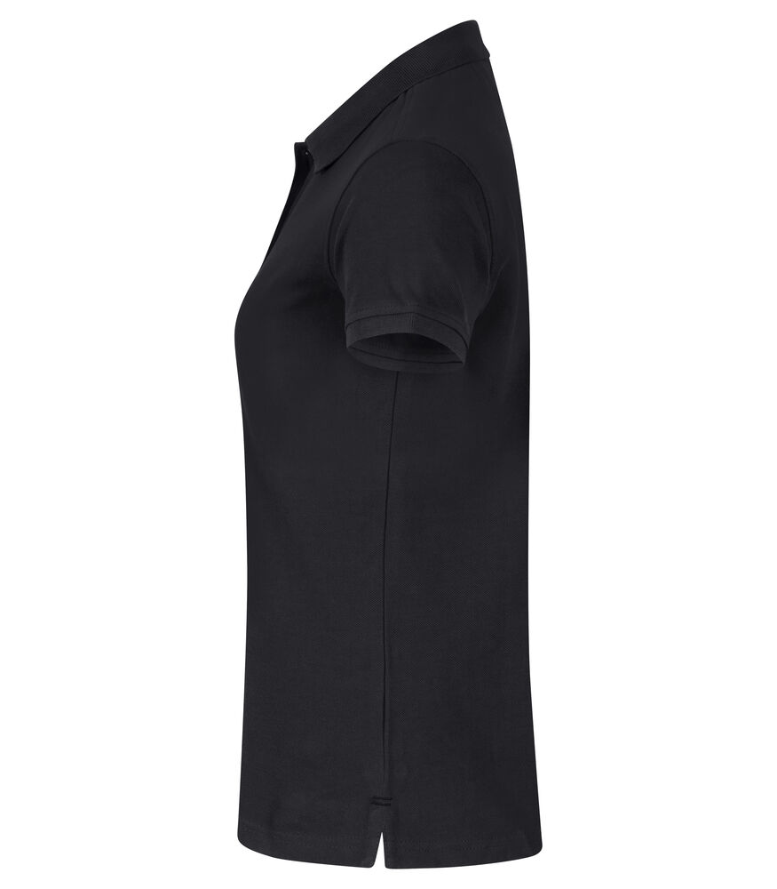 Clique - Heavy Premium Polo Women Zwart L