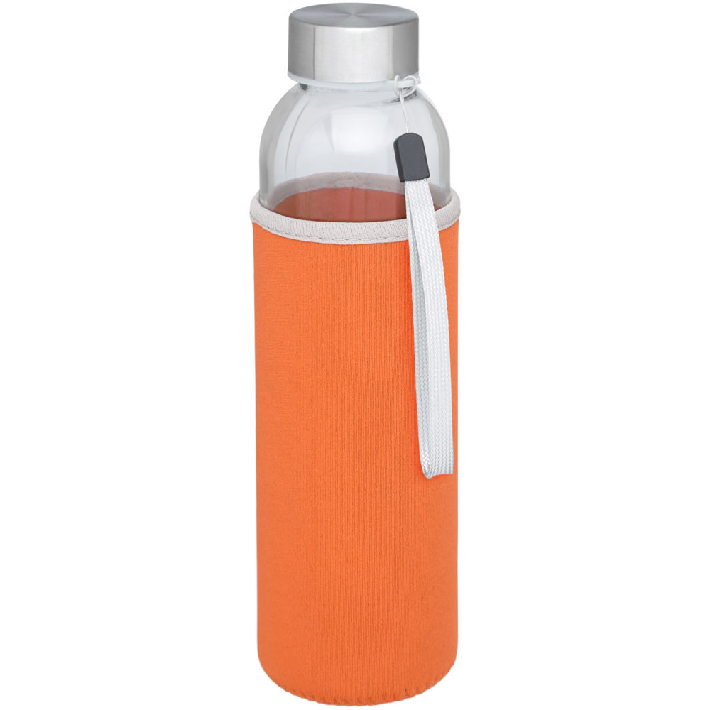 Bodhi 500 ml glazen drinkfles - Oranje