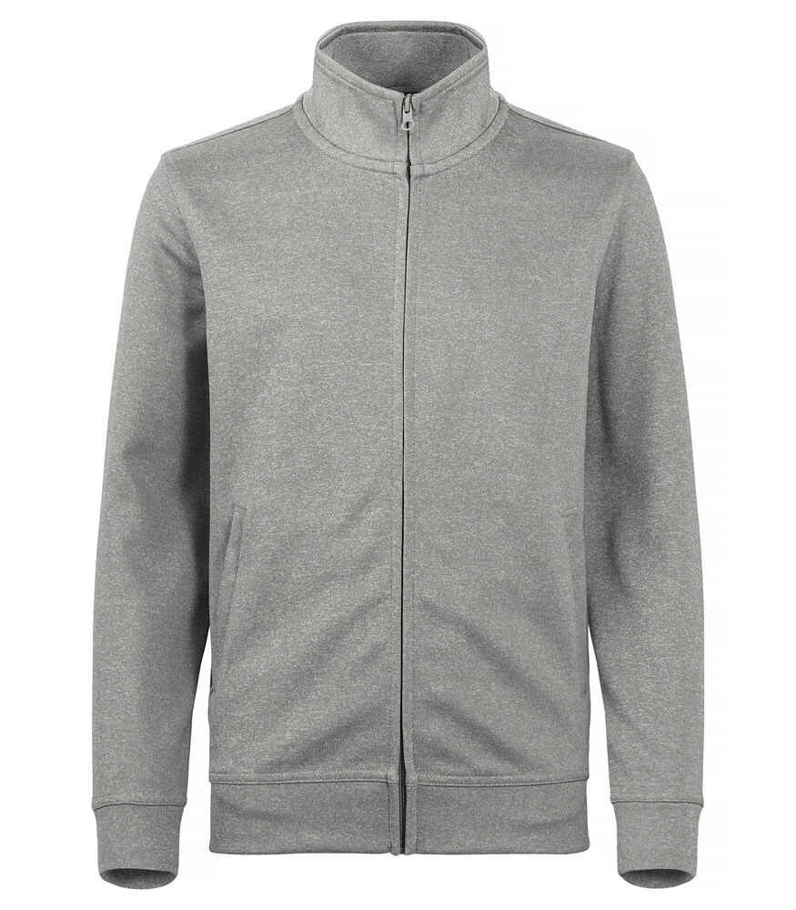 Clique - Basic Active Cardigan Junior - Grijs-melange